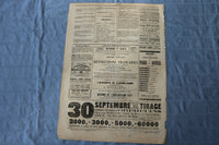1872 SEPTEMBER 29 LE GRELOT NEWSPAPER - JARDINAGE & POLITIQUE - FRENCH - NP 8602