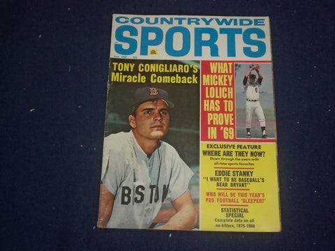 1969 JUNE COUNTRYWIDE SPORTS MAGAZINE - CONIGLIARO - LOLICH - ST 6802