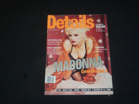 1994 DECEMBER DETAILS MAGAZINE - MADONNA COVER - SP 8535