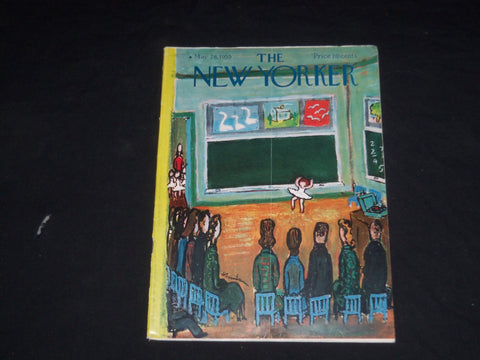 1955 MAY 28 THE NEW YORKER MAGAZINE - ILLUSTRATED COVER - NY 516
