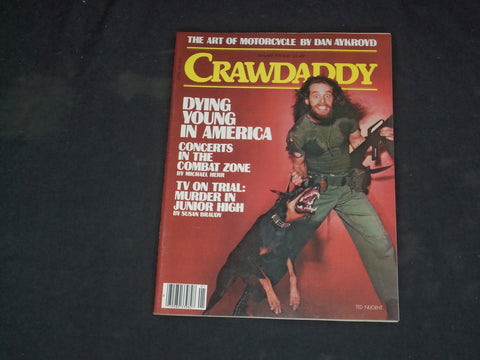 1978 JANUARY CRAWDADDY MAGAZINE - TED NUGENT COVER - CW 1020