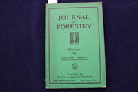 1932-1933 JOURNAL OF FORESTRY MAGAZINE - LOT OF 4 + 1931 SUPP/INDEX - O 3428