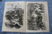 1864 FEB 6 LE MONDE ILLUSTRE MAGAZINE - CONFLIT DANO-ALLEMAND - FRENCH - NP 8443