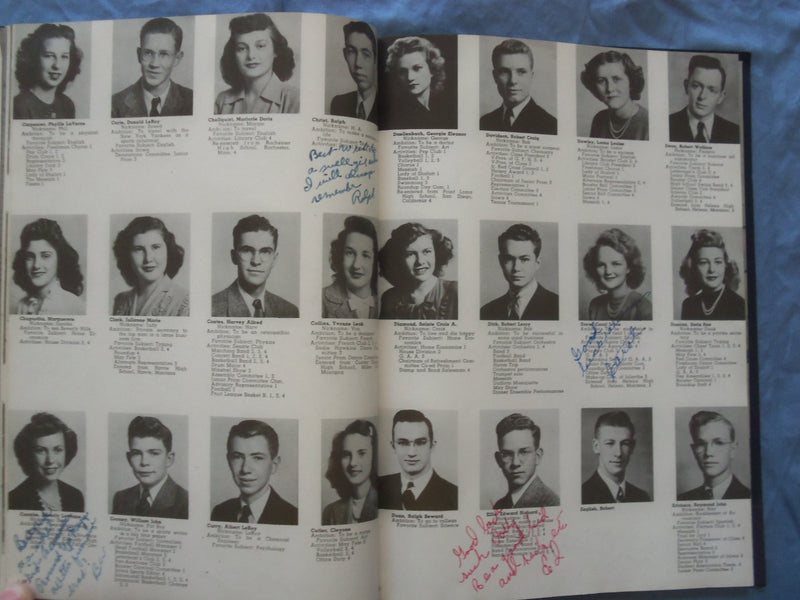 1945 THE ROUNDUP GREAT FALLS HIGH SCHOOL YEARBOOK - GREAT FALLS, MT - YB 3378