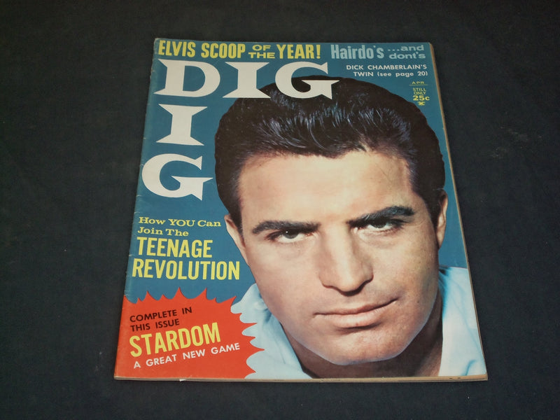 1963 APRIL DIG MAGAZINE - VINCE EDWARDS - SP 6500