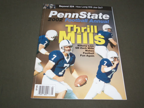 2002 TOWN AND GOWN'S MAGAZINE - PENN STATE FOOTBALL ANNUAL - SP 9777