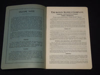 1942 THURSTON SUPPLY COMPANY CATALOG - ANOKA, MINNESOTA- J 7560