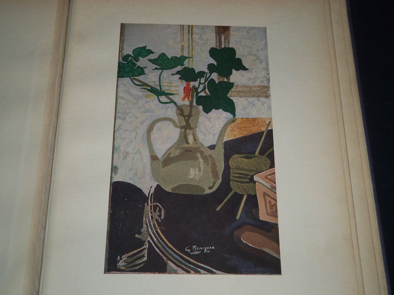 1946 BRAQUE LE RECONCILATEUR VOLUME BY FRANCIS PONGE - GREAT PRINTS - Z 98