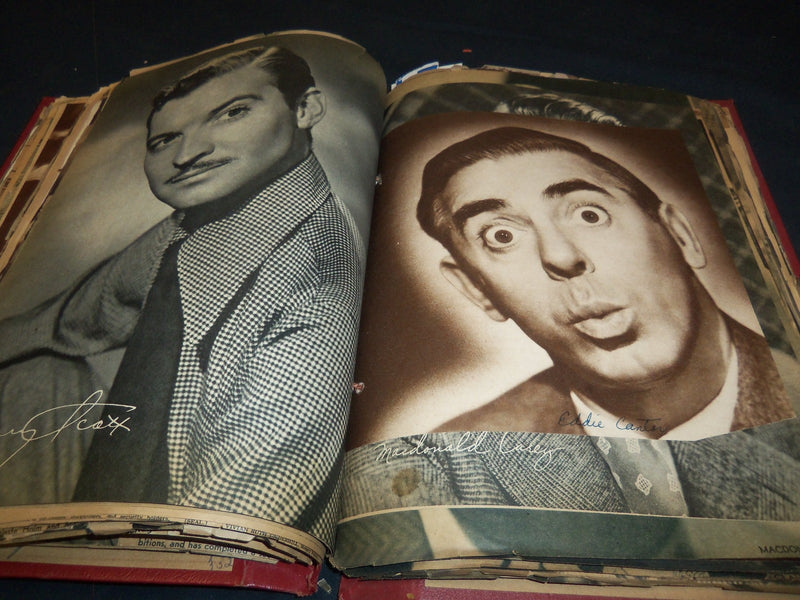 HUGE MOVIE STAR SCRAPBOOK - LOADED - BARRYMORE - COOPER - 11A