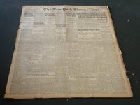 1922 OCTOBER 2 NEW YORK TIMES - BAR ISADORA DUNCAN AND HUSBAND - NT 5805