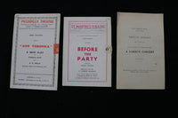 1947-1949 LONDON THEATRE PROGRAMS - LOT OF 22 - K 1822