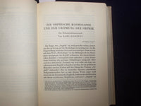 1950 ERANOS-JAHRBUCH 1949 HARDCOVER BOOK - DER MENSCH - GERMAN - KD 9011