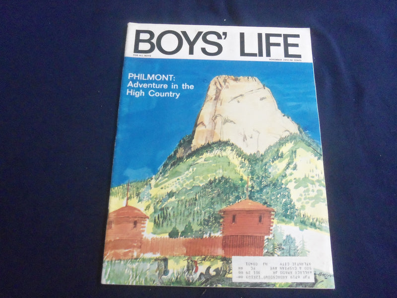 1972 NOVEMBER BOYS' LIFE MAGAZINE- PHILMONT: ADVENTURE IN HIGH COUNTRY- SP 6481W