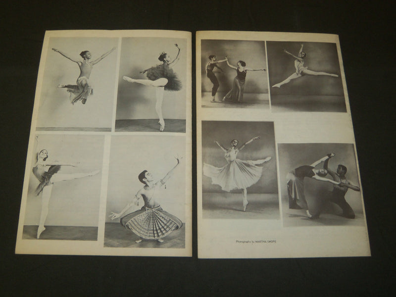 1967-1968 DANCE CONCERT - SCHOOL OF PERFORMING ARTS PROGRAM LOT OF 2 - J 5160