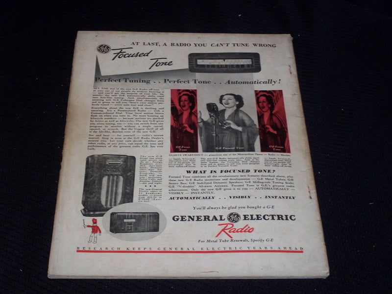 1937 JANUARY RADIO-CRAFT MAGAZINE VERY NICE COVERS & ADS - E 408