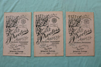 1900'S PROCTOR'S ALBANY THEATRE PROGRAMS - LOT OF 30 - O 3724