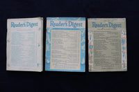 1943 READER'S DIGEST MAGAZINE - LOT OF 9 - O 3446