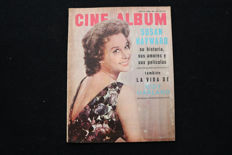 1962 MAY CINE ALBUM MAGAZINE - SUSAN HAYWARD COVER - E 25342