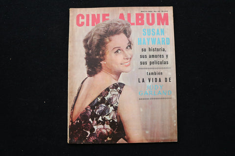 1962 MAY CINE ALBUM MAGAZINE - SUSAN HAYWARD COVER - E 25342