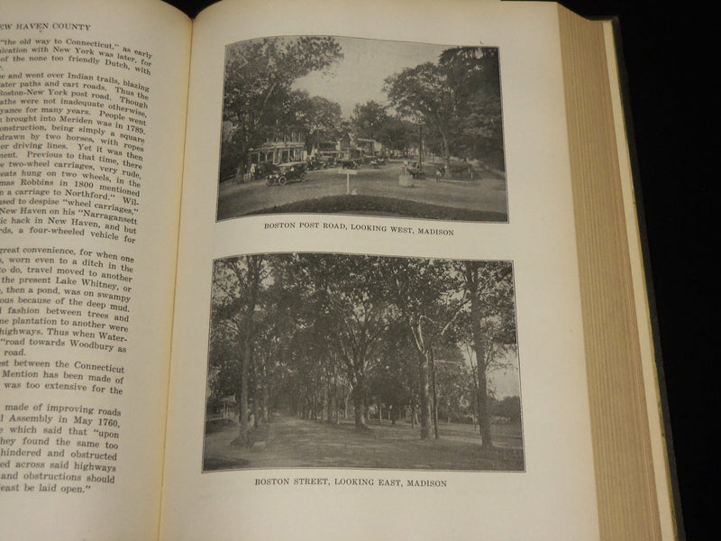 1930 HISTORY OF NEW HAVEN COUNTY CONNECTICUT BY MITCHELL 3 VOLUME SET - R 667