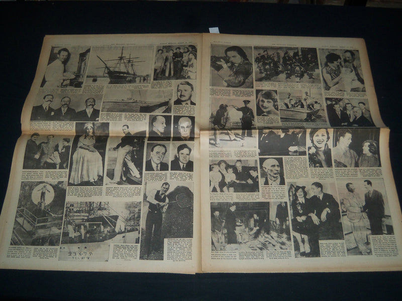 1935 MARCH 31 SAN FRANCISCO CHRONICLE SUNDAY MAGAZINE SECTIONS - COMICS- NP 3710