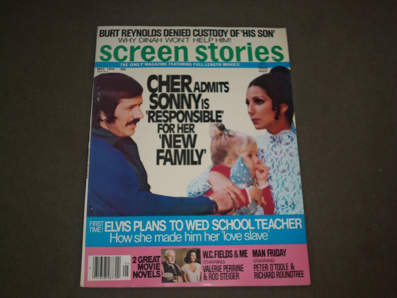 1976 MAY SCREEN STORIES MAGAZINE - SONNY & CHER COVER - M 189