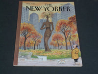 2001 NOVEMBER 19 THE NEW YORKER MAGAZINE - ILLUSTRATED COVER - NY 1935
