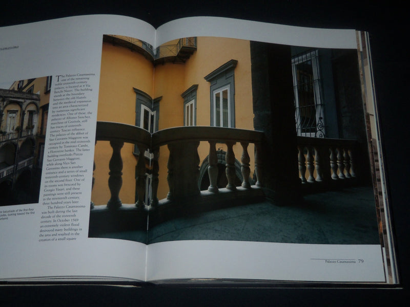 1999 PALACES OF NAPLES BOOK BY DONATELLA MAZZOLENI - FIRST EDITION - D 305