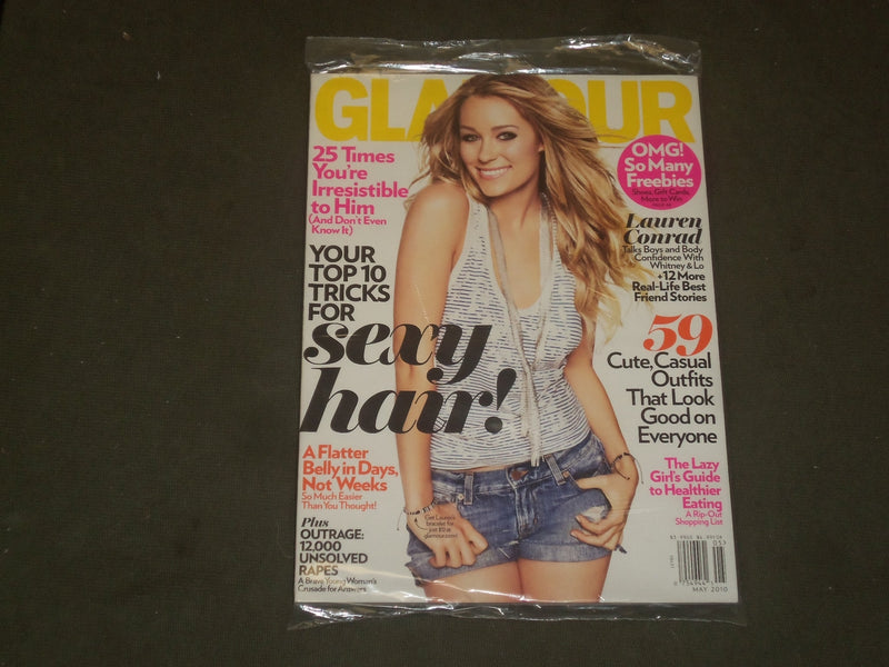 2010 MAY GLAMOUR MAGAZINE - LAUREN CONRAD COVER - B 3027