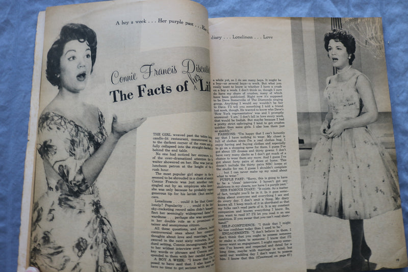 1959 OCTOBER TV WORLD MAGAZINE - EDD BYRNES COVER - ST 1003D