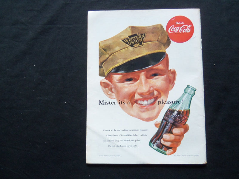 1952 JANUARY 21 TIME MAGAZINE - ANDREA MEAD LAWRENCE - T 1314