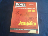 1963 APRIL 20 THE SATURDAY EVENING POST MAGAZINE - ARMAGEDDON - SP 1219M