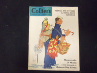 1942 JAN 10 COLLIER'S MAGAZINE - GREAT ILLUSTRATIONS, ARTICLES & ADS - ST 3641