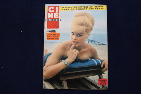 1962 MAY 10 CINE TELE-REVUE MAGAZINE - ELKE SOMMER-CLIFF RICHARD COVER - E 22037