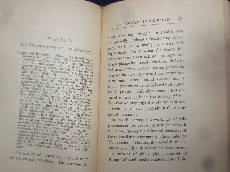 1906 THE MESSIAH IDEA IN JEWISH HISTORY HARDCOVER BOOK-JULIUS GREENSTONE-KD 8965