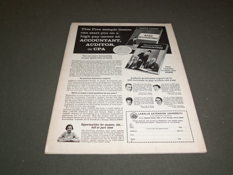 1970 SEPTEMBER THE RING MAGAZINE - MAC FOSTER AND JERRY QUARRY - SP 5305
