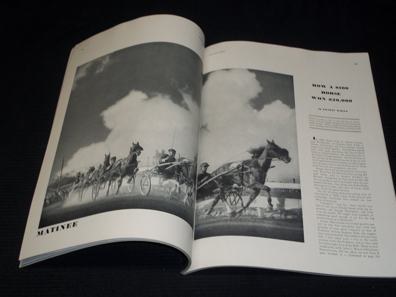 1937 JANUARY THE SPORTSMAN MAGAZINE NICE COVER & INSIDE SPORTS - E 4293