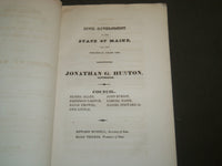 1830 JANUARY RESOLVES OF THE 10TH LEGISLATURE STATE OF MAINE BOOK - J 4690