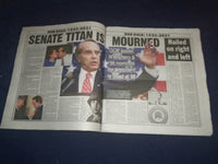 2021 DECEMBER 6 NEW YORK POST NEWSPAPER - BOB DOLE DIED (1923-2021)