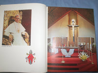 1980 ST. MICHAEL'S CHURCH HARDCOVER BOOK - WATERBURY, CONNECTICUT - KD 9356