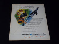 1954-1955 AIR PROGRESS MAGAZINE - COMPOUND HELICOPTERS FRONT COVER - E 5314