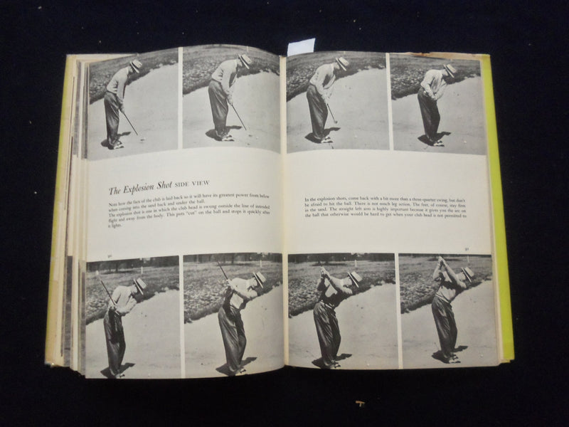 1952 SAM SNEAD HOW TO PLAY GOLF HARDCOVER BOOK - KD 8341
