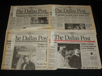 1993-1999 THE DALLAS POST NEWSPAPERS LOT OF 17 - PENNSYLVANIA - NP 4250G