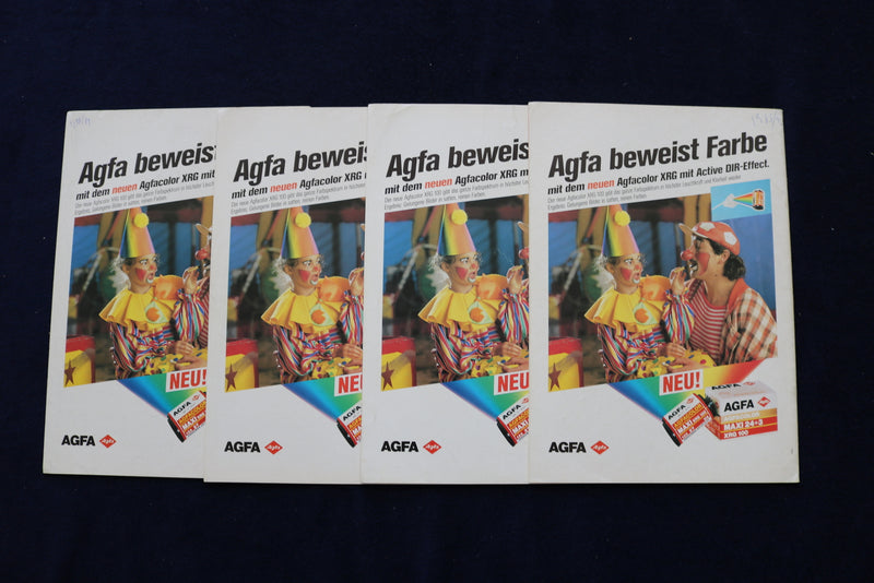 1988-1989 STAATSZIRKUS DER DDR CIRCUS PROGRAMS - GERMAN - LOT OF 4 - O 3520