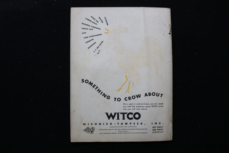 1933 FEBRUARY CHEMICAL MARKETS MAGAZINE - CALCO ANILINE OIL COVER - SP 6258N