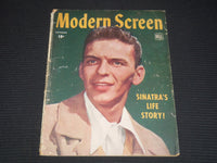 1944 SEPTEMBER MODERN SCREEN MAGAZINE - FRANK SINATRA COVER - E 12303