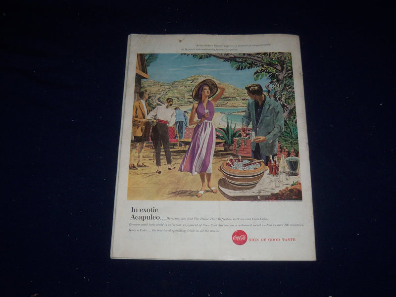 1957 JANUARY 19 THE SATURDAY EVENING POST MAGAZINE - ILLUSTRATED COVER - SP 5648
