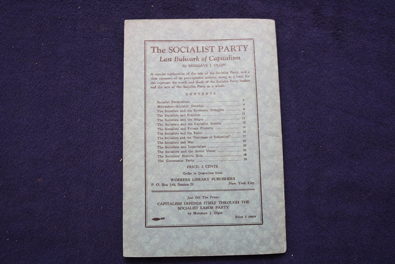 1932 NOVEMBER THE COMMUNIST MONTHLY PERIODICAL - K 483