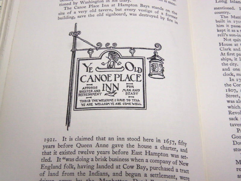 1935 EARLY AMERICAN INNS AND TAVERNS BOOK BY ELISE LATHEROP - PHOTOS - KD 80R