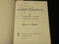 1973 JAMES C. HUMES BOOK LOT OF 4 - ALL INSCRIBED - FIRST EDITIONS - D 472